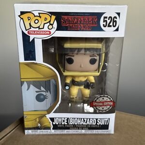 Funko Pop Joyce Biohazard Suit #526 Stranger Things Vinyl Figure Special Edition